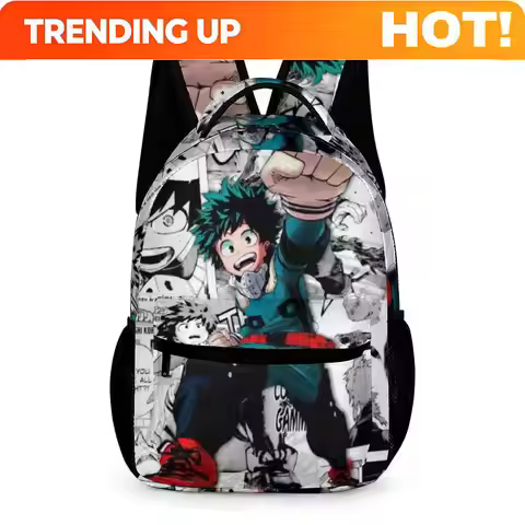 Custom Bag My Hero Academia Backpack Rucksack Lightweight Prints Daypack