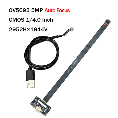 OV5693 5MP HD 2592Hx1944V USB Camera Module Auto Focus/Fixed Focus 30FPS MJPEG, YUY2 For Product Vis