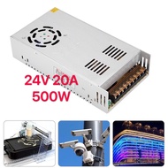 Switching Power Supply สวิตชิ่งเพาเวอร์ซัพพลาย 24V 20A 30A 720W 500W(สีเงิน)