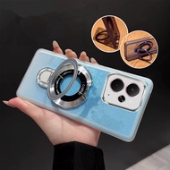 Cases for Realme 15 Pro 15T Game of Thrones C75 5G Transparent Bling Phone Case with 3D CD Ring Stan