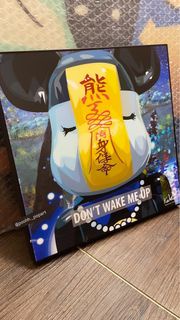 [現貨❤️‍🔥] BE@RBRICK DON’T WAKE ME UP 殭屍 /Bearbrick - Keetatat Sitthiket Famous Popart /Pop Art - 泰國畫家