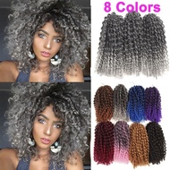 1 Piece Marlybob Curly Crochet Braiding Hair Synthetic Braiding Curly Twist Hair Extensions