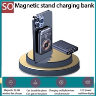 【Singapore local seller】Magsafe Powerbank 10000mah Portable Magnetic Wireless Fast Charging Power Bank External Battery for iPhone 14 13 12Pro Max Mini Powerbank Come with Three Charging Lines