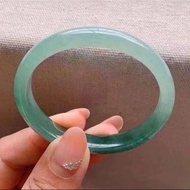 冰種 天然翡翠 緬甸 A玉 玉鐲 • 冰種油青翡翠貴妃鐲