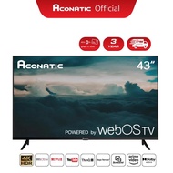 Aconatic ทีวี 43 นิ้ว LED 4K HDR WebOS TV  รุ่น 43US200AN Smart TV สมาร์ททีวี ระะบบปฏิบัติการ WebOS As the Picture One