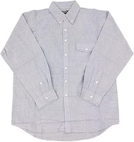 AG-888 Long Sleeve Dungaree Shirt Blue LL