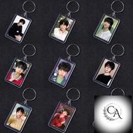 (SQUARE) DUONG BAC VAN TF4 TF4 TF Family mica keychain printed with cute Chinese idol image