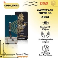 LCD Golden Crown TOUCHSCREEEN INFIN1X NOTE 11 / X663 / N0TE 12 / NOTE 12 2023 / NOTE 12 G96 / X670 /