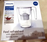 【Philips 飛利浦】超濾濾水壺-通用版3.4L 內含1芯  (AWP2937WH)