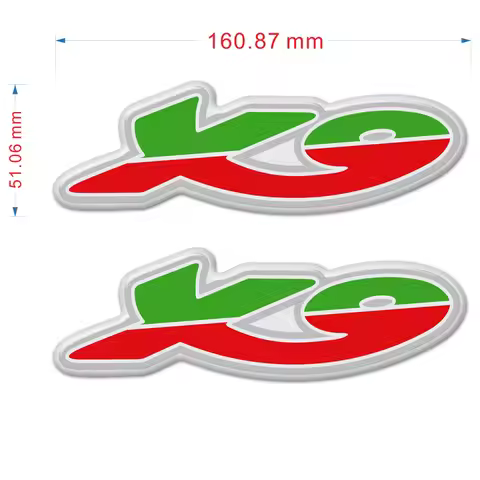 Motorcycle Stickers For PIAGGIO X9 125 250 500 Moto Scooter Emblems 3D Logo
