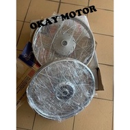 chrome rim standard SET HONDA 70 C70 gbo fame ex5 high power ex5dream dream buyung 1.40x17 RIM CHROM