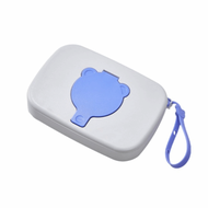 New Flip Cover Portable Wipes Holder Reusable Hygienic Wet Wipes Container Hanging Rope Travel Wet T