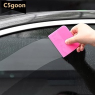 C5GOON Car Scraper Soft Rubber Window Squeegee Glass Pink Auto Water Vinyl Blade Scraper Home Wrap T