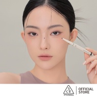 3CE Soft Mute Pencil Liner, Waterproof, sweatproof, smudgeproof eyeliner, easy blending for precise 