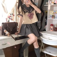 Sailor Skirt Japanese jk Plus Size Suit Skirt Sailor Suit Female Suit Student Preppy Style Uniform N
