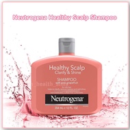 (全新現貨) Neutrogena 露得清 去角質 頭皮淨化 亮髮洗髮水 添加粉紅葡萄柚 洗髮精 酸鹼平衡 去殘留洗頭水 Exfoliating Healthy Scalp Clarify & Shi