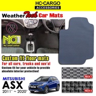 Emanon-J Weather Tech For Mitsubishi ASX 2011 - 2020 Car Carpet