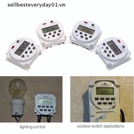 Sellbest CN101A 12V 24V 110V 240V Digital LCD Power Timer Relay .