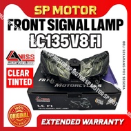 YAMAHA LC135 V8 FI PILOT LAMP MATA GABAN LED POSITION LAMP DEPAN FRONT SIGNAL LAMP SET CLEAR TINTED 
