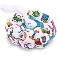 Wrist Wearable Needles Pin Cushion Comfortable Double-Side Use Sewing Pin Cushion for Home Sewing Pi