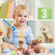 Ice cream tower Children's toy ice cream tower stack high set board game for gift