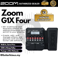 ZOOM G1X Four Multi-Effects Guitar Pedal  Processor with Expression Pedal ( G1XFOUR / G1X4 )