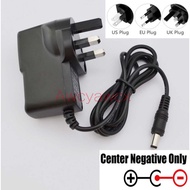 AC power adapter DC 9V 10V 12V 18V 0.5A 500mA 1A 2A For Guitar Effect Pedal Effects reverse polarity Supply plug negative electrode