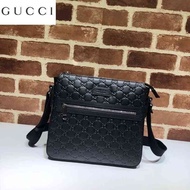 LV_ Bags Gucci_ Bag Embossed Small Flat Messenger 406410 Woman Embossing Handbag Leathe 5N5S