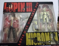 Lupin III Microman figure set 絕版