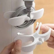 1/2/4/5/10 Plastic Cable Classification Clip, Adhesive Backed Cable Management Bracket, Kitchen Stor