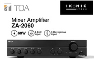 IKONIC TOA ZA 2060 Power Amplifier Mixer Ampli TOA 60 Watt Original 100% Garansi Resmi