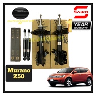 (WARRANTY 1 YEAR) SAIKO NISSAN MURANO Z50 FRONT / REAR SHOCK ABSORBER FRT RR