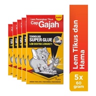 ECONOMIC PACKAGE Rat Glue Board Elephant Stamp Stamp - Package of 5 Pcs Super sticky Mouse Trap Glue