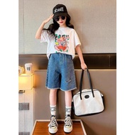 Girls 5-12 & 15 Years Old Suits/Casual Children's Suits/Girls Money Bunny Sets/Bunny Children's Clot