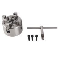 [Fast Ship] 4-Jaw Lathe Chuck, lathe chuck, Turning Machine Accessories Jaw Metal Chuck 3inch for