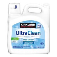 Costco 好市多 Kirkland 科克蘭 超濃縮 無香精 洗衣精 5.73公升 / 146蓋次