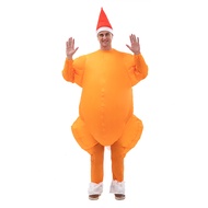 Overseas Hot Selling Christmas Inflatable Clothing Thanksgiving Turkey Clothing Cartoon Holiday Part