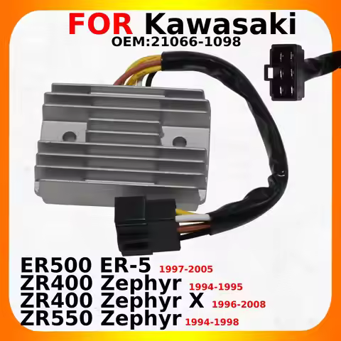 Regulator Rectifier For Kawasaki ZR400 Zephyr X ZR550 Zephyr ER500 ER-5 21066-1098 / ZR 400 550