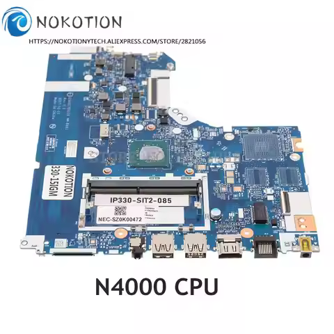 5B20R33801 5B20R33806 EG431 EG532 FG5N2 NM-B661 for Lenovo IdeaPad 330-15 330-15IGM 15.6 inch Laptop