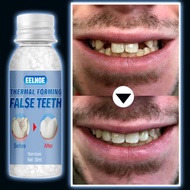 EFERO teeth temporary restoration denture filling solid gel solid denture material tooth restoration particles temporary teeth DIY denture fixed fracture gap Teeth Whitening 5ml/10ml/20ml/30ml tooth glue