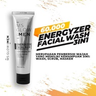 Ms Glow Men Energizer Facial Wash / Face Wash MsGlow Men