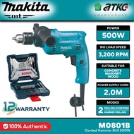 MAKITA M0801B Hammer Drill Suitable For Concrete / Steel / Wood 16MM 5/8" 500W