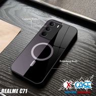 HP Softcase Realme C71 Casing Glossy Realme C73 Realme V70 Case Glass - Shiny Glass Casing - Costum 