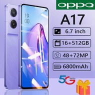 โทรศัพท์ OPPQ A17 สมาร์ทโฟน 5G เครื่องใหม่ จอ HD 6.7นิ้ว ปลดล็อคการจดจำใบหน้า ถ่ายภาพให้ชัดเจน ใส่ได้สองซิม รองรับแอปธนาคาร รองรับทุกซิมการ์ดในไทย ส่วนลดใหญ่ โทรศัพท์ดี ราคาถูกๆ มือถือข้อเสนอสุดพิเศษ