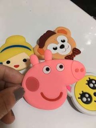 3D 懶人電話防摔防跌手扣 熊大各款Line 包郵 iPhone Samsung 手環