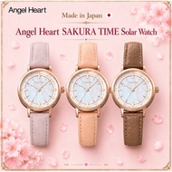 【JDM】Angel Heart SAKURA TIME Solar Watch / Made in Japan / Mother of Pearl Dial / Interchangeable St