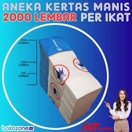 (BZONE) KERTAS PABRIKAN MANIS 2000 LEMBAR