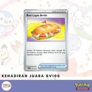 Arvin sv10s Layer Bread | 124/189 C - Pokemon TCG Indonesia