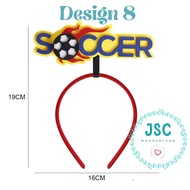 2022 Qatar World Cup Headband Football Fan Party Celebration FIFA World Cup Football Soccer Trophy H