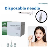 50/100PCS COD 32G4mm 32G13mm Disposable Needle 针头 Beauty Tools Local delivery